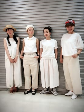 24さん（レディース・160cm）の夏コーディネート