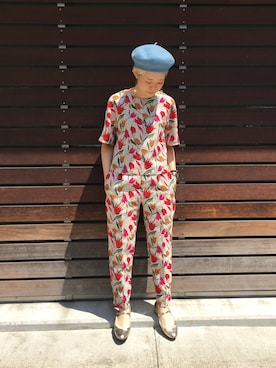 24さん（レディース・160cm）の夏コーディネート