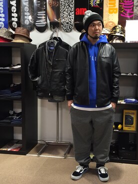 「BAYLINKSTORE」｜Yoji Kurataさん（メンズ・177cm）の秋コーディネート