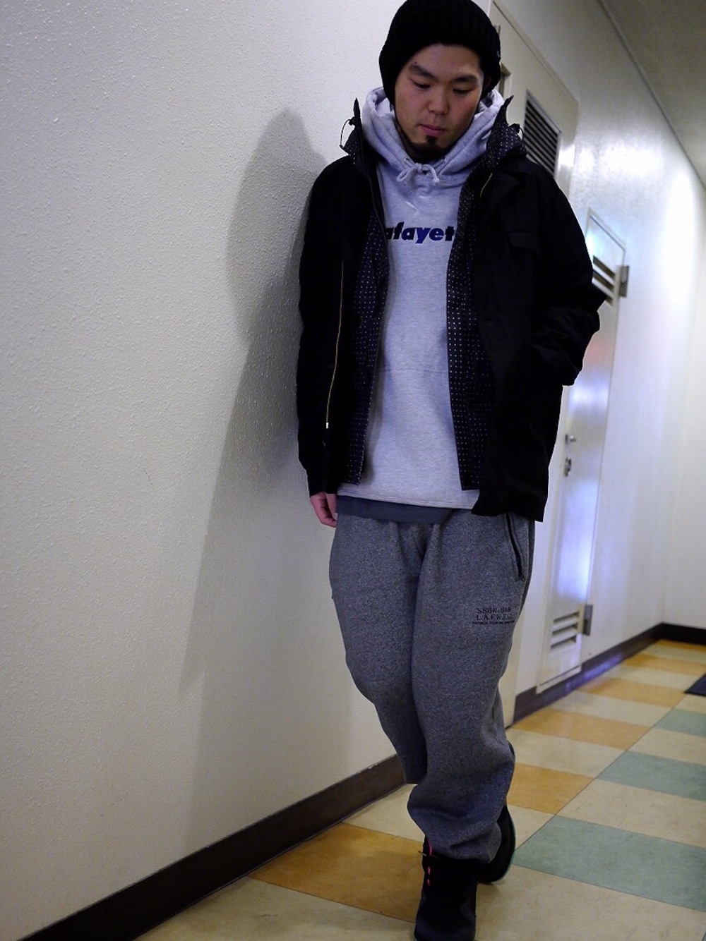 HECTICのナイロンジャケットを使った人気ファッション