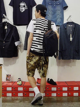 「liss 」｜Reggieさん（メンズ・172cm）の春コーディネート