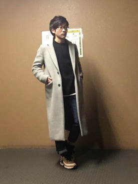 タニヘーさん(メンズ・157cm)の冬コーディネート