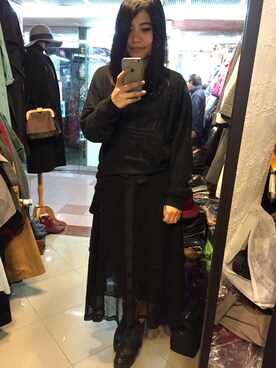 「adidas（アディダス）のアイテム（つなぎ/オールインワン）」を使った、Underline さん（レディース・159cm）の冬コーディネート