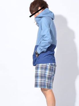 「マウンテンパーカ」｜鶴さん（メンズ・176cm）の春コーディネート