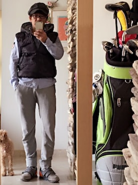 「Onitsuka Tiger × ANDREA POMPILIO（オニツカタイガーアンドレアポンピリオ）のアイテム」を使った、SEI@ziさん（メンズ・169cm）の秋コーディネート