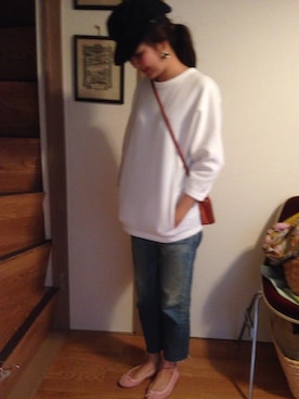 「Anniel（アニエル）のアイテム」を使った、mococoさん（レディース・150cm）の秋コーディネート