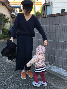 mococoさん（レディース・150cm）の冬コーディネート