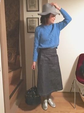 mococoさん（レディース・150cm）の春コーディネート