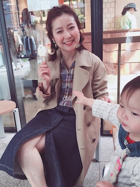 mococoさん（レディース・150cm）の春コーディネート