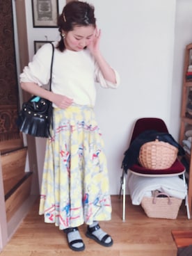 mococoさん（レディース・150cm）の春コーディネート