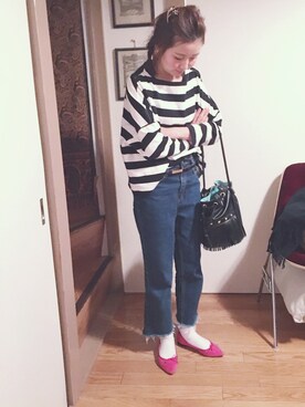 mococoさん（レディース・150cm）の春コーディネート