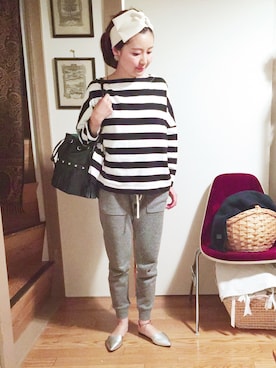 mococoさん（レディース・150cm）の春コーディネート