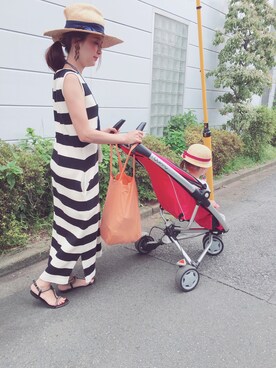 mococoさん（レディース・150cm）の夏コーディネート