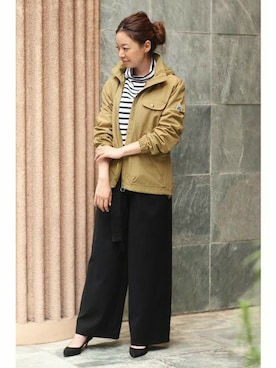 「Spick & Span（スピックアンドスパン）のアイテム（ブルゾン）」を使った、buyer＊Miuさん（レディース・163cm）の夏コーディネート
