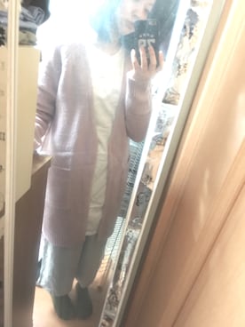 「くすみピンク」｜「アイテム（財布/小物）」を使った、reinaさん（レディース・154cm）の春コーディネート