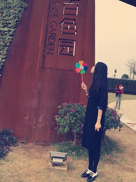 「KATIE JUDITHのアイテム」を使った、Jjingさん（レディース・165cm）の冬コーディネート