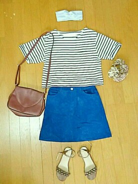 はなさん（レディース・164cm）の夏コーディネート