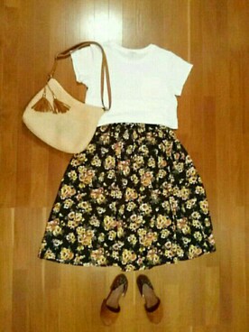 はなさん（レディース・164cm）の夏コーディネート