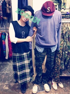 ザーサイさんのコーディネート