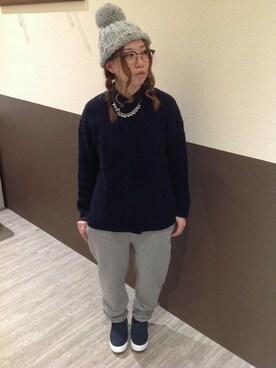 「スエット」｜kodamaさん（レディース・150cm）の冬コーディネート