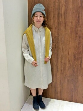 「LBC（エルビーシー）のアイテム（その他アウター）」を使った、kodamaさん（レディース・150cm）の秋コーディネート