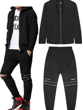 「pants」｜「アイテム（ブルゾン）」を使った、Wood Placeさん（メンズ・170cm）の冬コーディネート