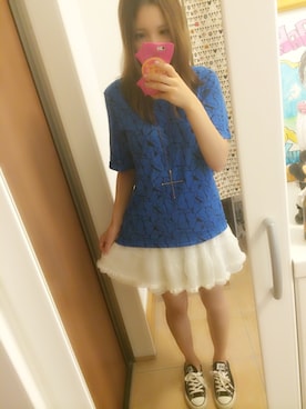 「WC（ダブル シー）のアイテム（アクセサリー）」を使った、ゆうか(・∀・)さん（レディース・158cm）の秋コーディネート