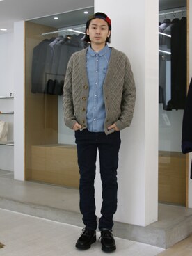 「FACTOTUM（ファクトタム）のアイテム（ブーツ）」を使った、FACTOTUM_Teraoさん（メンズ・176cm）の秋コーディネート