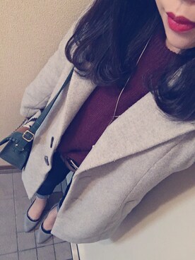 みーる♛♡﻿さん（レディース・156cm）の冬コーディネート