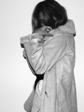 「Cute」｜「アイテム（チェスターコート）」を使った、Cherry Laneさん（レディース・168cm）の夏コーディネート