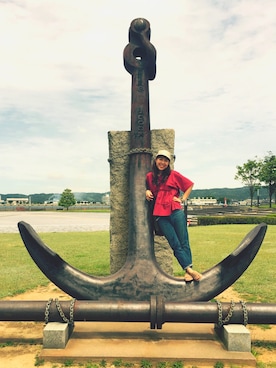 Emika Abeさん（レディース・162cm）の夏コーディネート