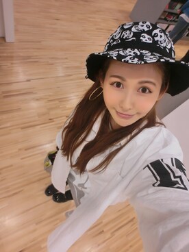「STYLENANDA（スタイルナンダ）のアイテム（デニムジャケット）」を使った、Butterfly愷樂さん（レディース・159cm）の夏コーディネート
