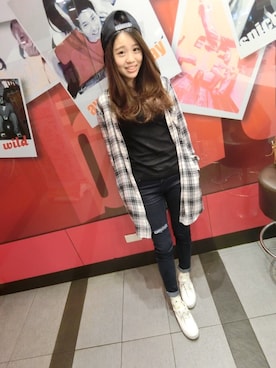李姿慧さんのコーディネート