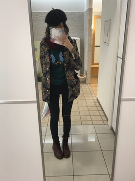 𝒮さん（レディース・171cm）の冬コーディネート