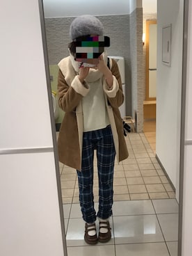 𝒮さん（レディース・171cm）の冬コーディネート