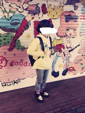 「厚底」｜Fuchikoさん（メンズ・157cm）の冬コーディネート