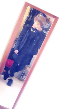 「厚底」｜Fuchikoさん（メンズ・157cm）の冬コーディネート