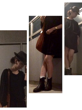 「BROOKLYNのアイテム」を使った、marikoさん（レディース・161cm）の夏コーディネート