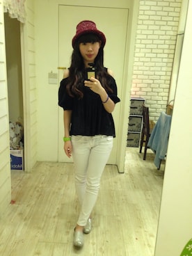 王欣欣さんのコーディネート