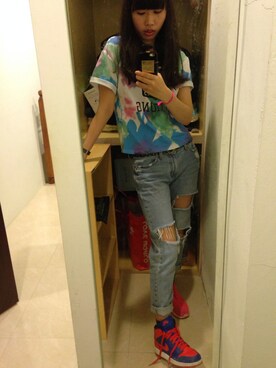 王欣欣さんのコーディネート