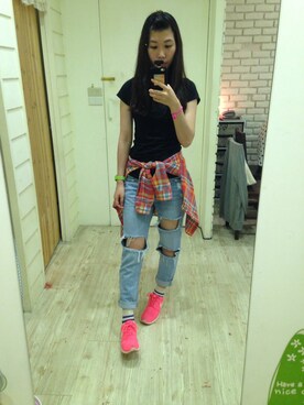 王欣欣さんのコーディネート