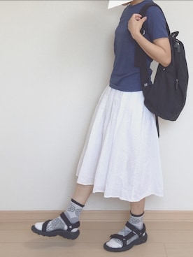 「crolla（クローラ）のアイテム」を使った、rikaさん（レディース・152cm）の夏コーディネート