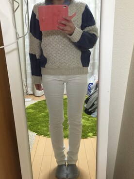 やまぢあゆみさん（レディース・153cm）の冬コーディネート