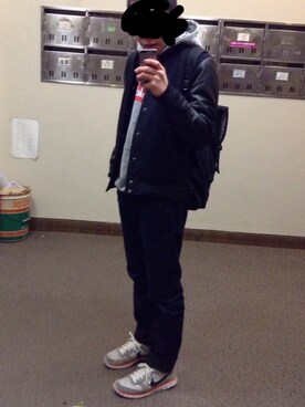 「アイテム（その他シューズ）」を使った、tazimaaaさん（メンズ・170cm・10代）の冬コーディネート
