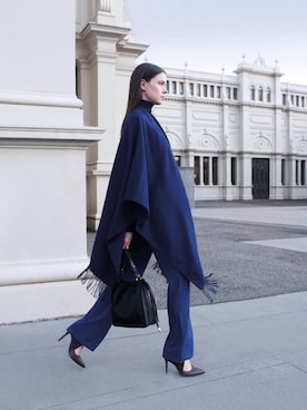 「CHARLES & KEITH（チャールズ & キース）のアイテム（その他）」を使った、CHARLES & KEITHさん（レディース・170cm）の冬コーディネート