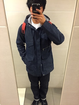「乱痴気（ランチキ）のアイテム（ジャケット/アウター）」を使った、颯汰さん（メンズ・176cm）の冬コーディネート