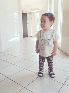 pochotaroさん(キッズ・80cm)の春コーディネート