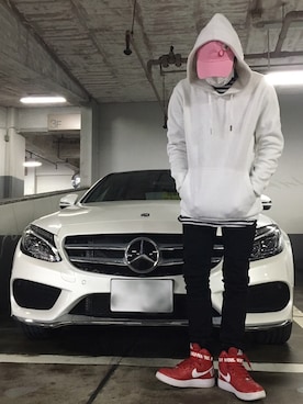 「 キャップ」｜「アイテム（財布/小物）」を使った、ともじさん（メンズ・177cm）の冬コーディネート