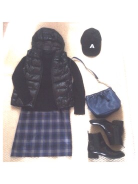 littleさん（レディース・160cm）の冬コーディネート