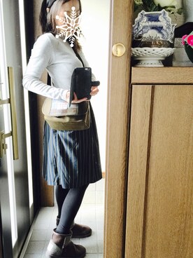 izmmmさん（レディース・154cm）の冬コーディネート